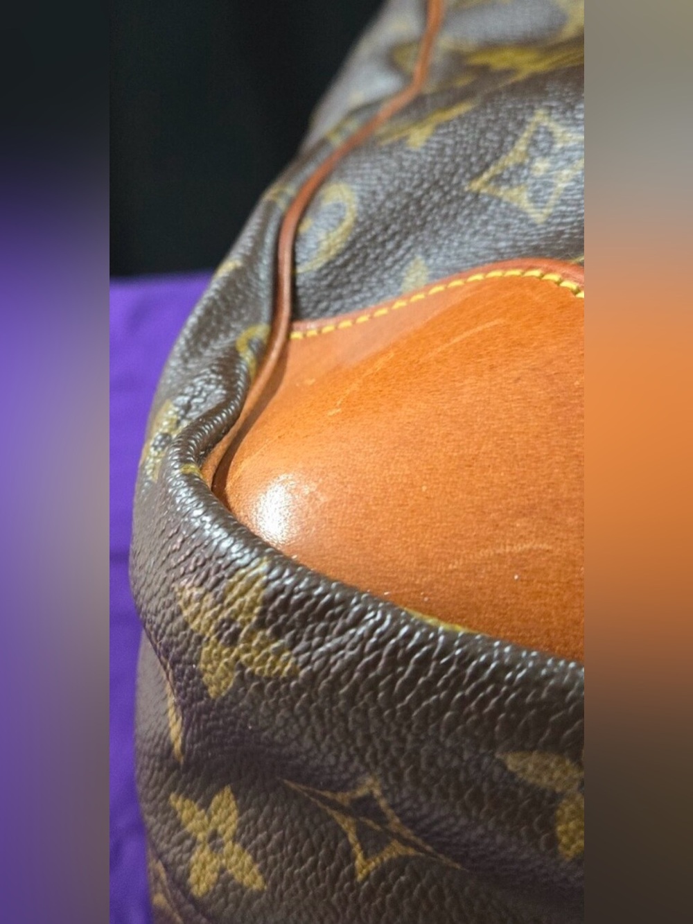 ✨Final✨ Louis Vuitton Rare Vintage
Monogram Sac Trois Poche 55
Travel Bag w/COA - Picture 10 of 16